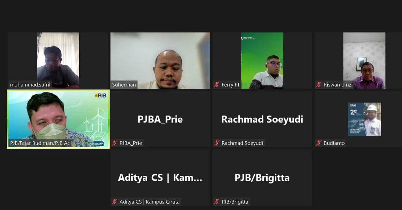 Pertemuan PJB Academy dan Departemen Teknik Elektro Membahas Rincian Jadwal Pelatihan Dan Sertifikasi Sel Surya